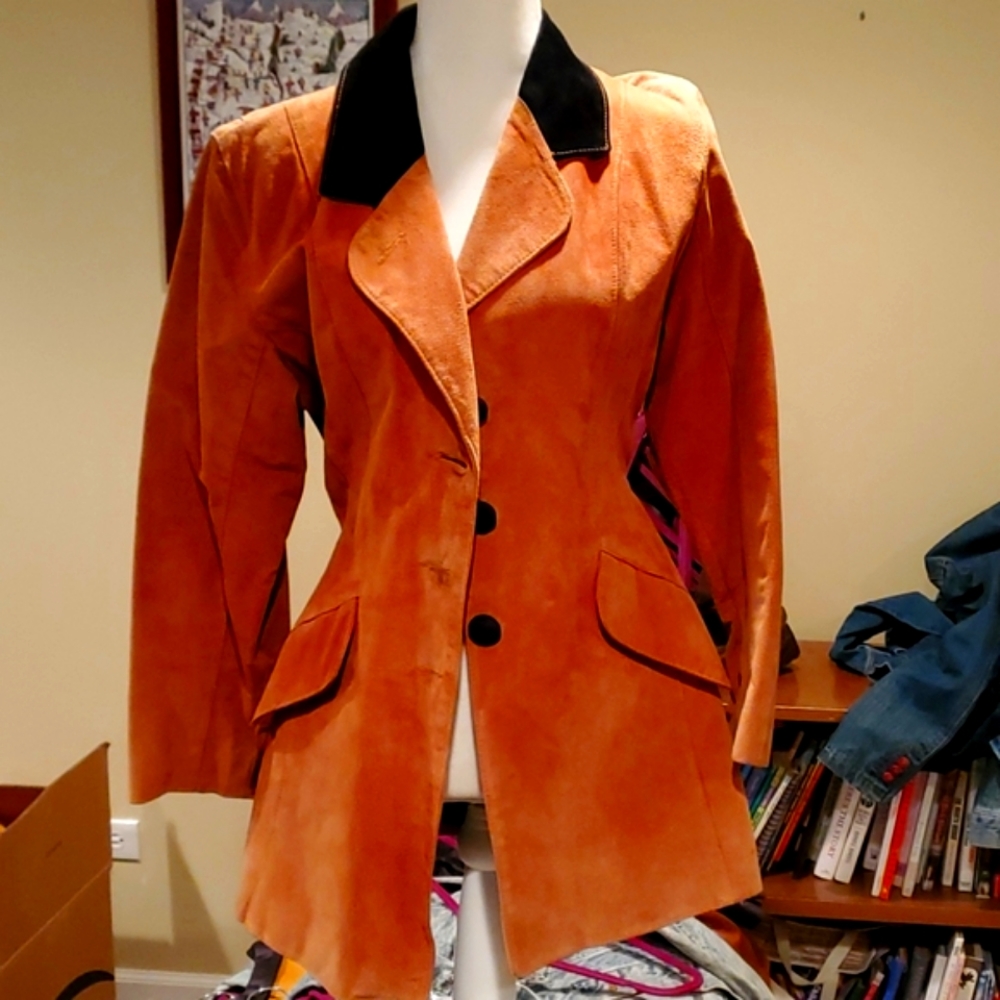 Genuine suede jacket